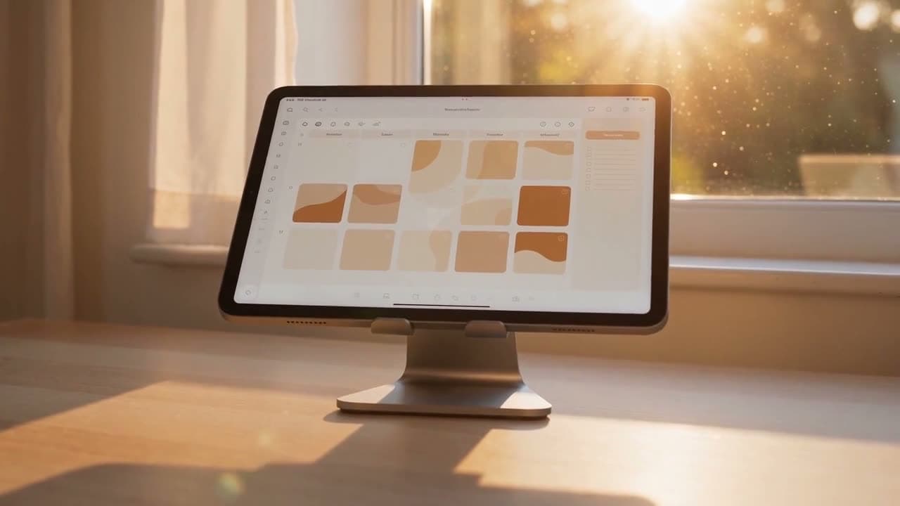 Golden Hour Plans — product film, 16:9